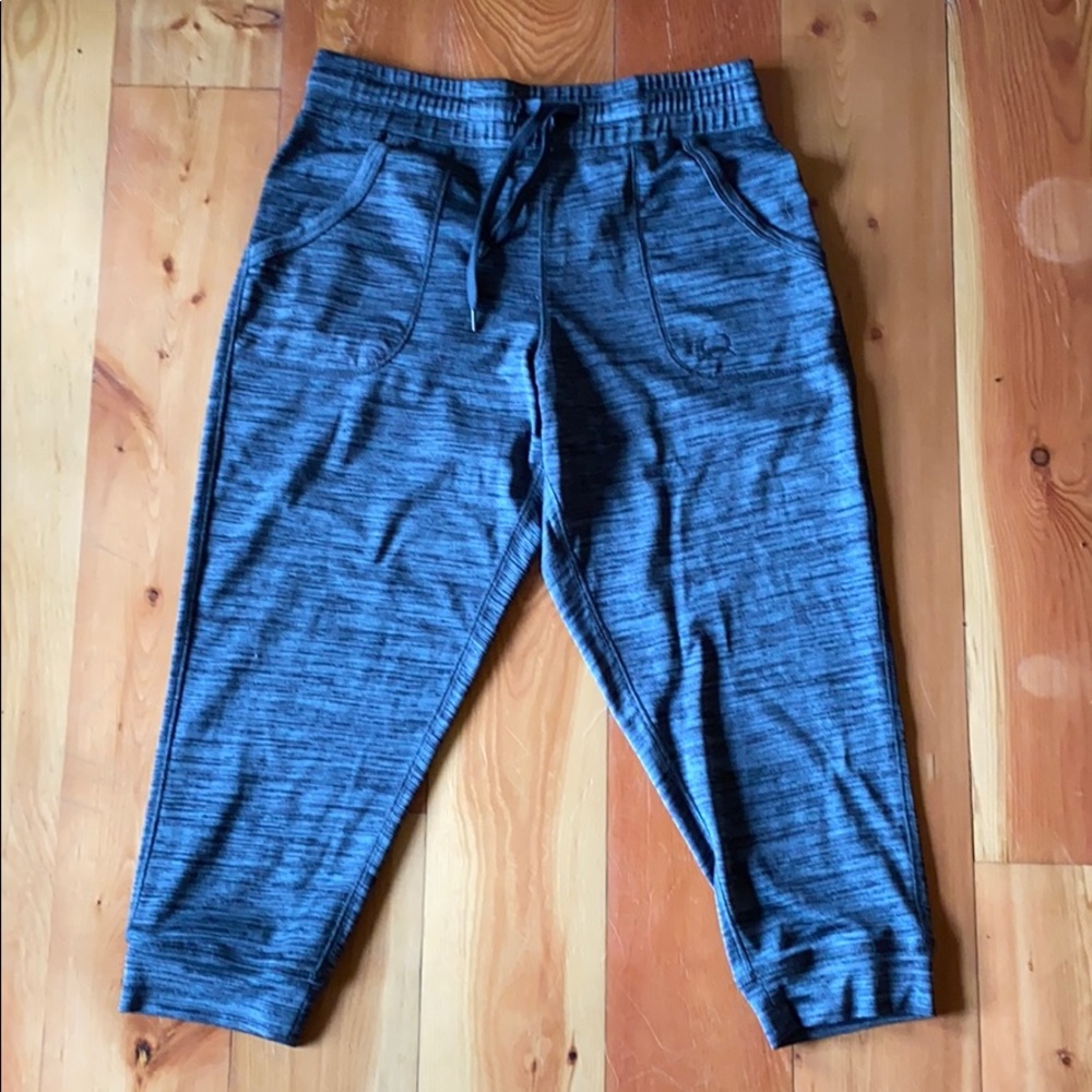 Gray athletic Capri joggers